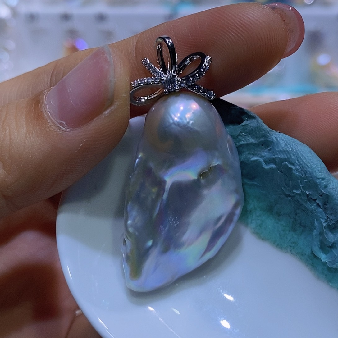 未镶嵌淡水珍珠吊坠