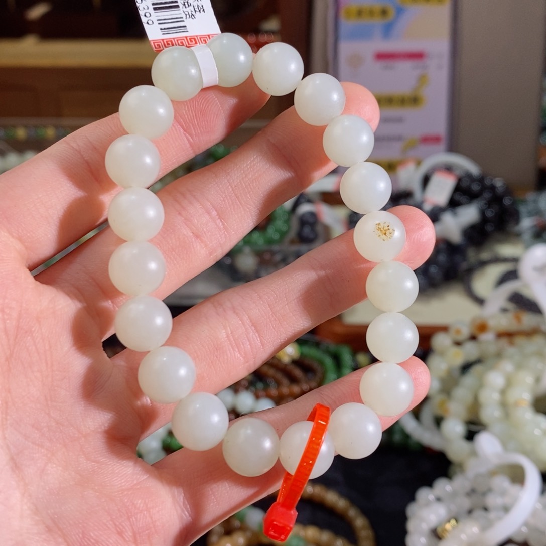 和田玉手链未镶嵌