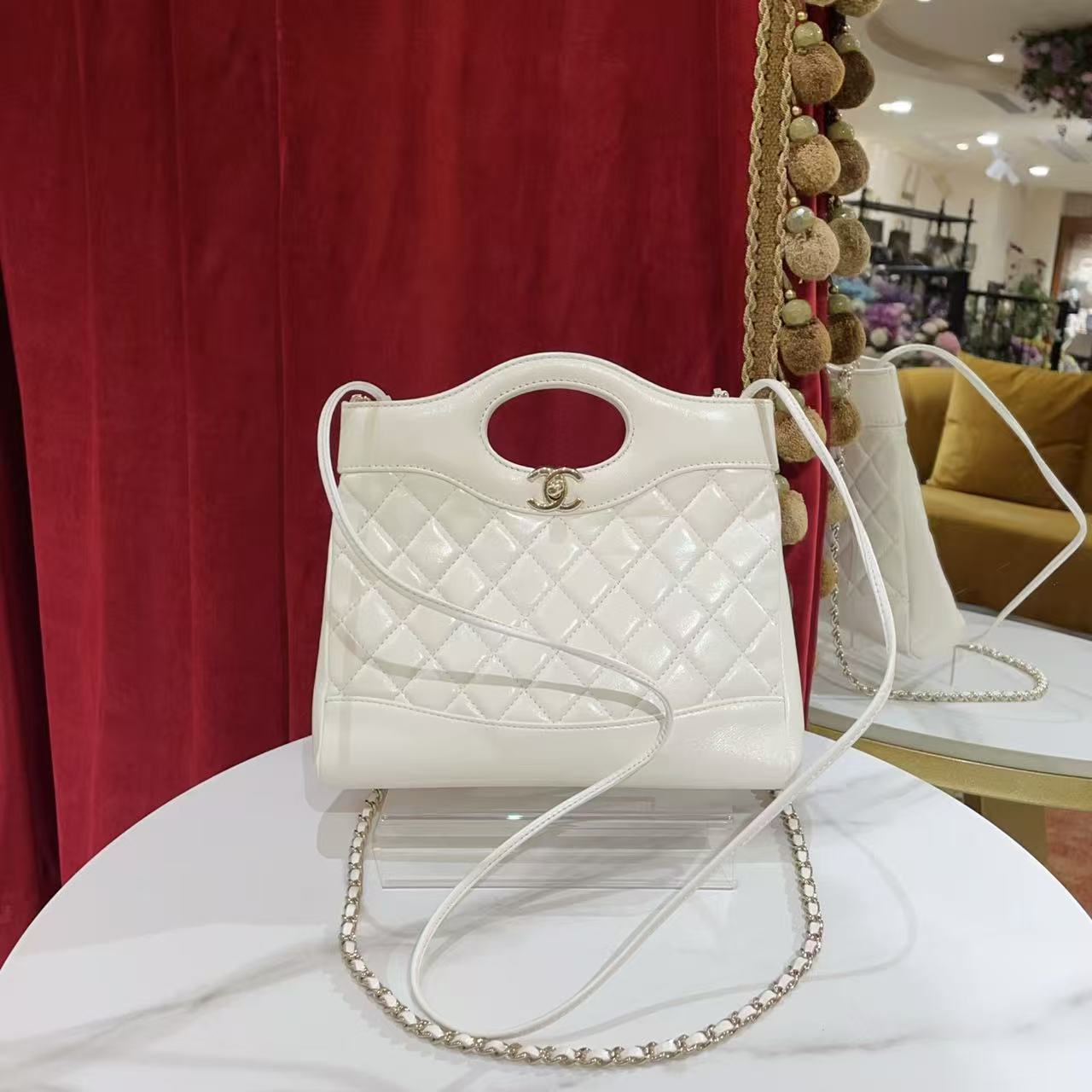 95新 Chanel/香奈儿 GGS香奈儿24s 31bag mini白金油蜡16665499