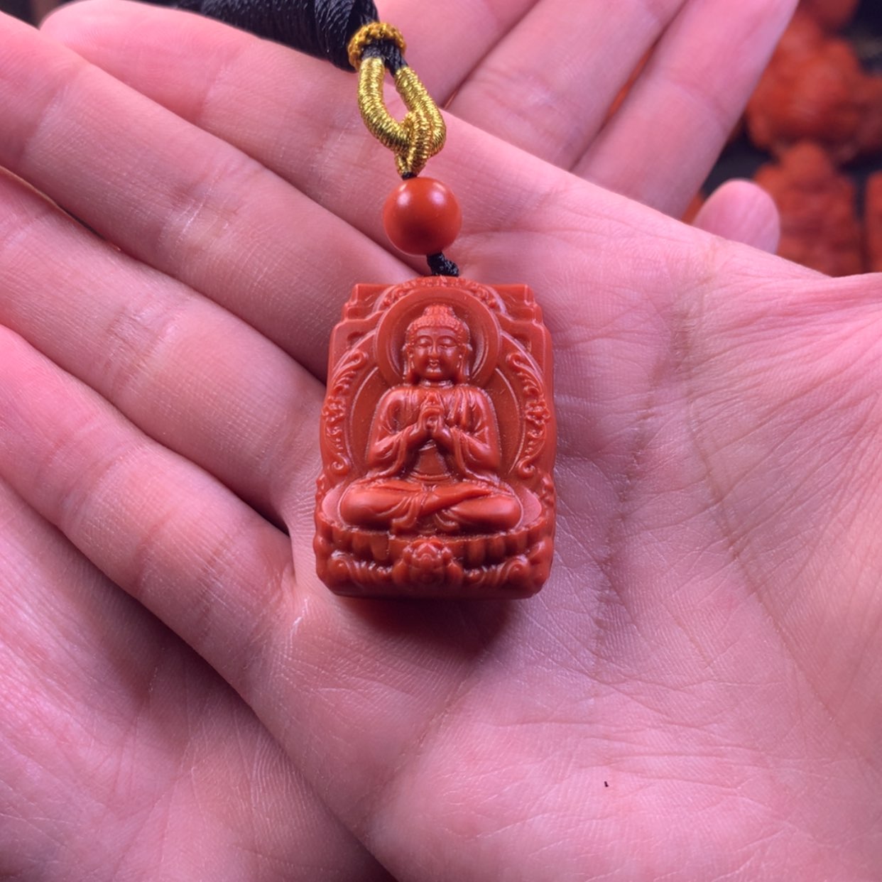 【闪购商品】南红玛瑙高品吊坠挂件未镶嵌落**林