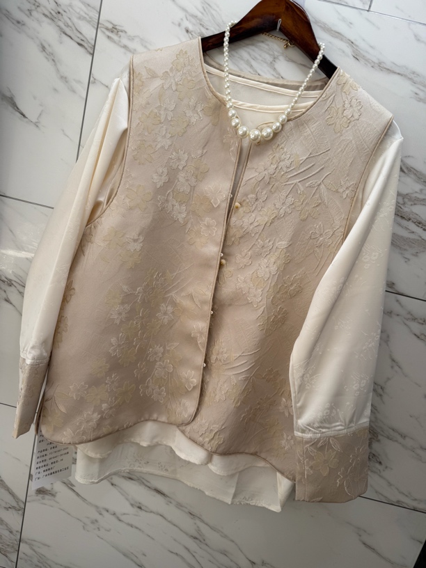 国风马甲俩件套装