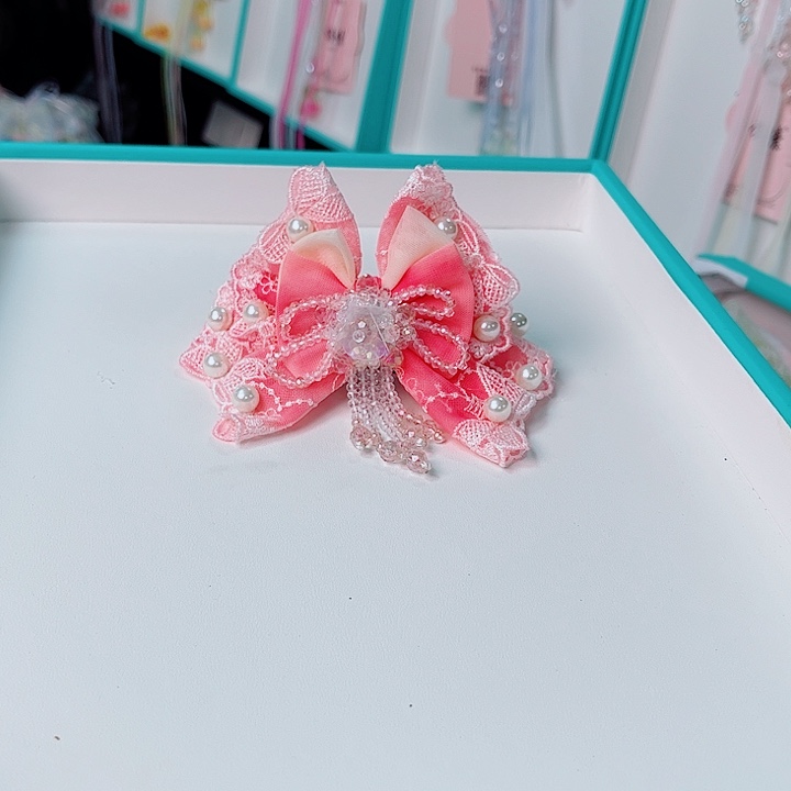 布艺非金属西瓜立体顶夹