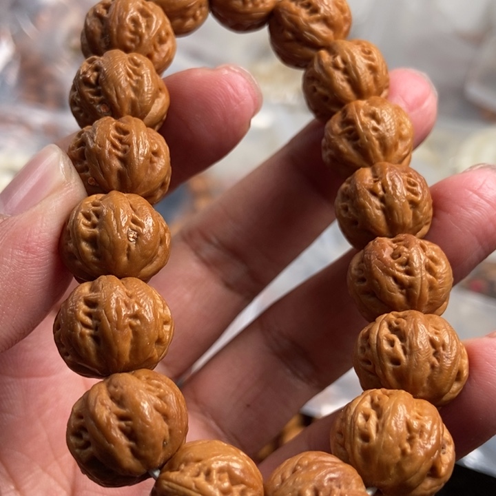 猴头核桃吊坠今天