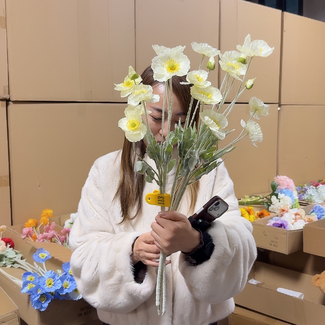 113号「闪购」仿真花，公主请下单