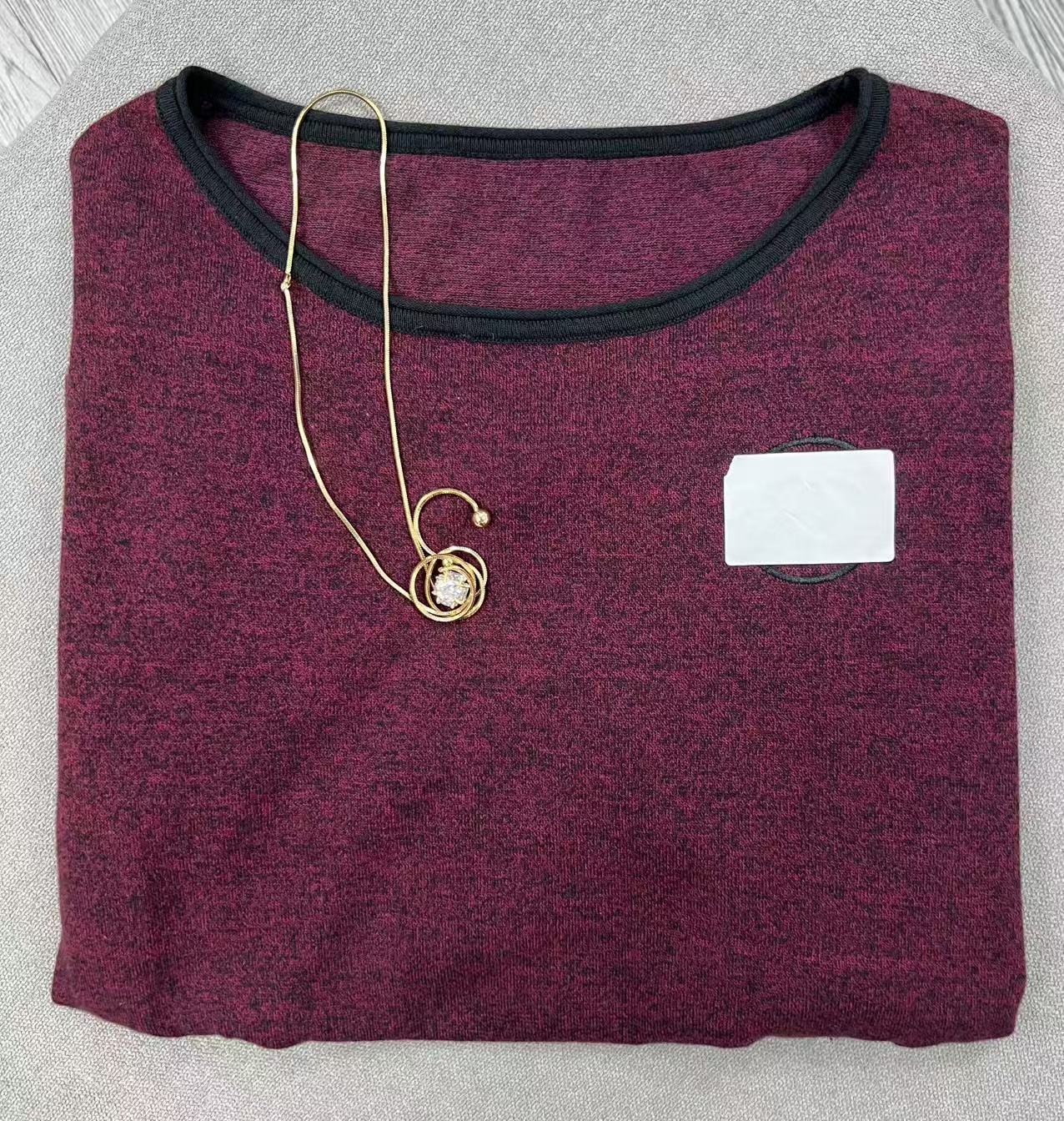 801正肩短袖T恤女爆款夏季大码打底衫显瘦设计收腰遮肚子上衣