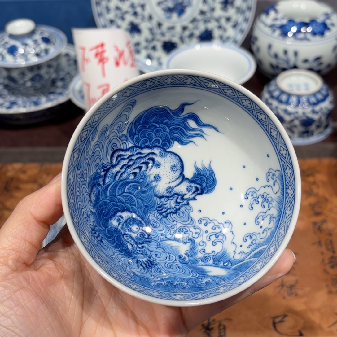 瓷片@**。景德镇纯手工手绘