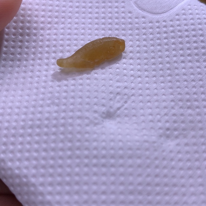 定制翡翠未镶嵌小鱼