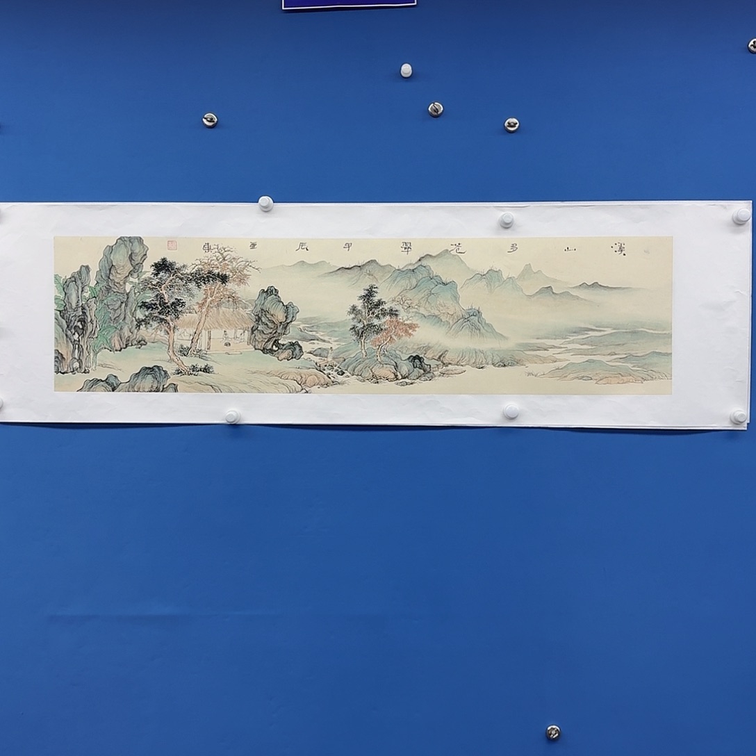 国画多次参加国内外书画