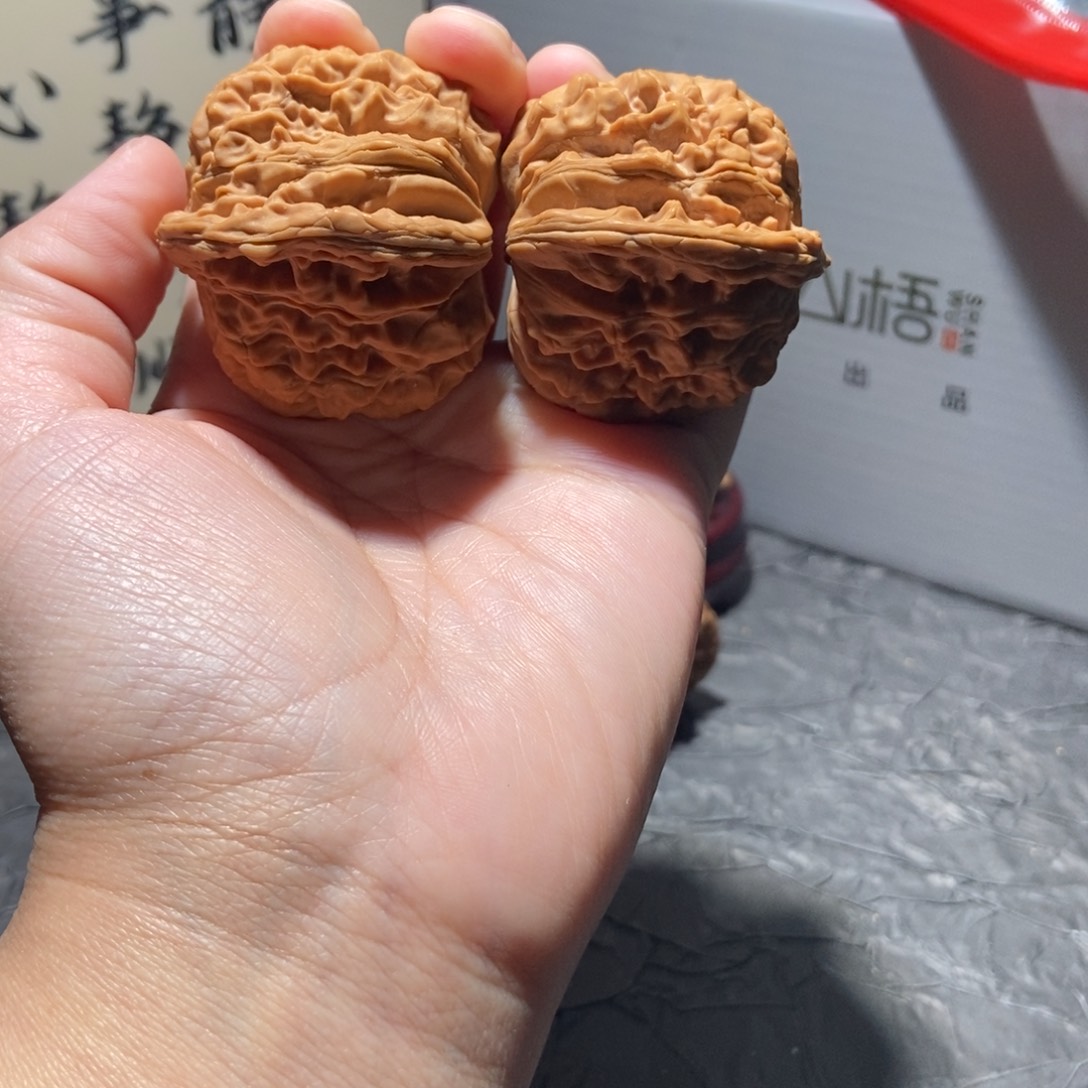 核桃把件扬*全品42四座楼