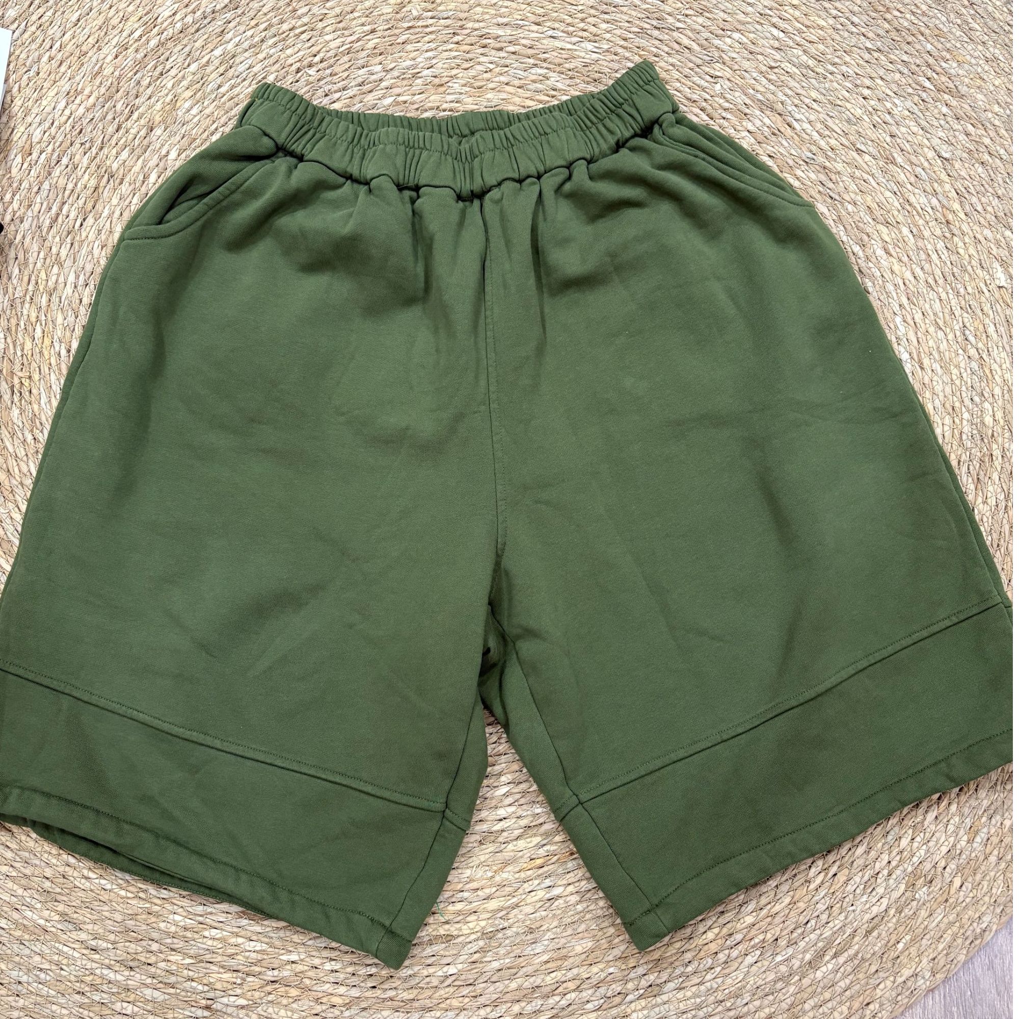 兔子窝春季新款圈棉短裤