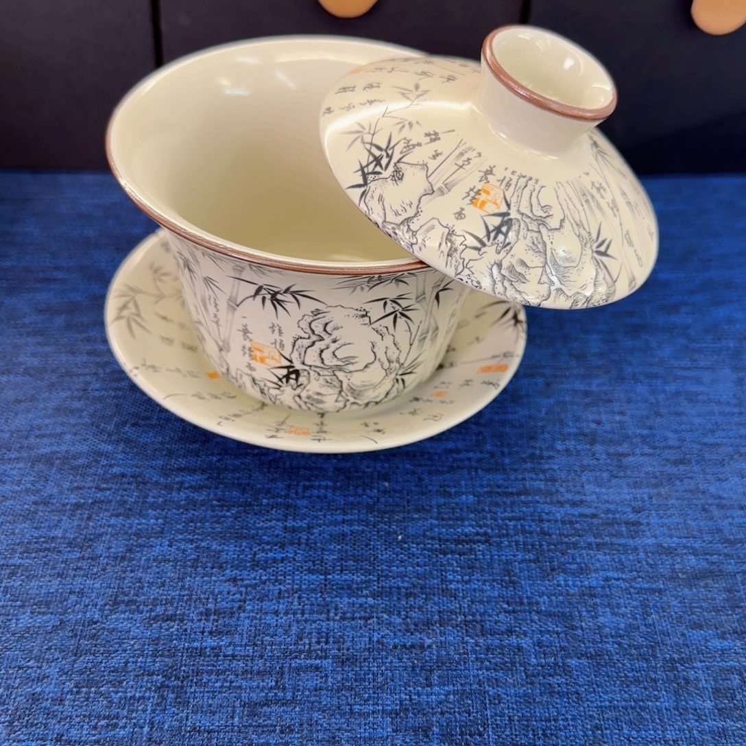 这些盖碗真好看！！！