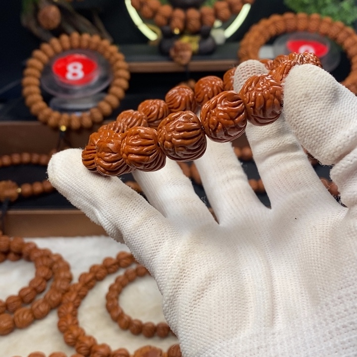 桃核吊坠子*默秦岭龙纹