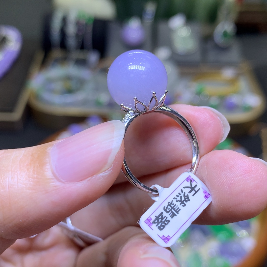 翡翠18K金镶嵌颈饰翡翠吊坠项链