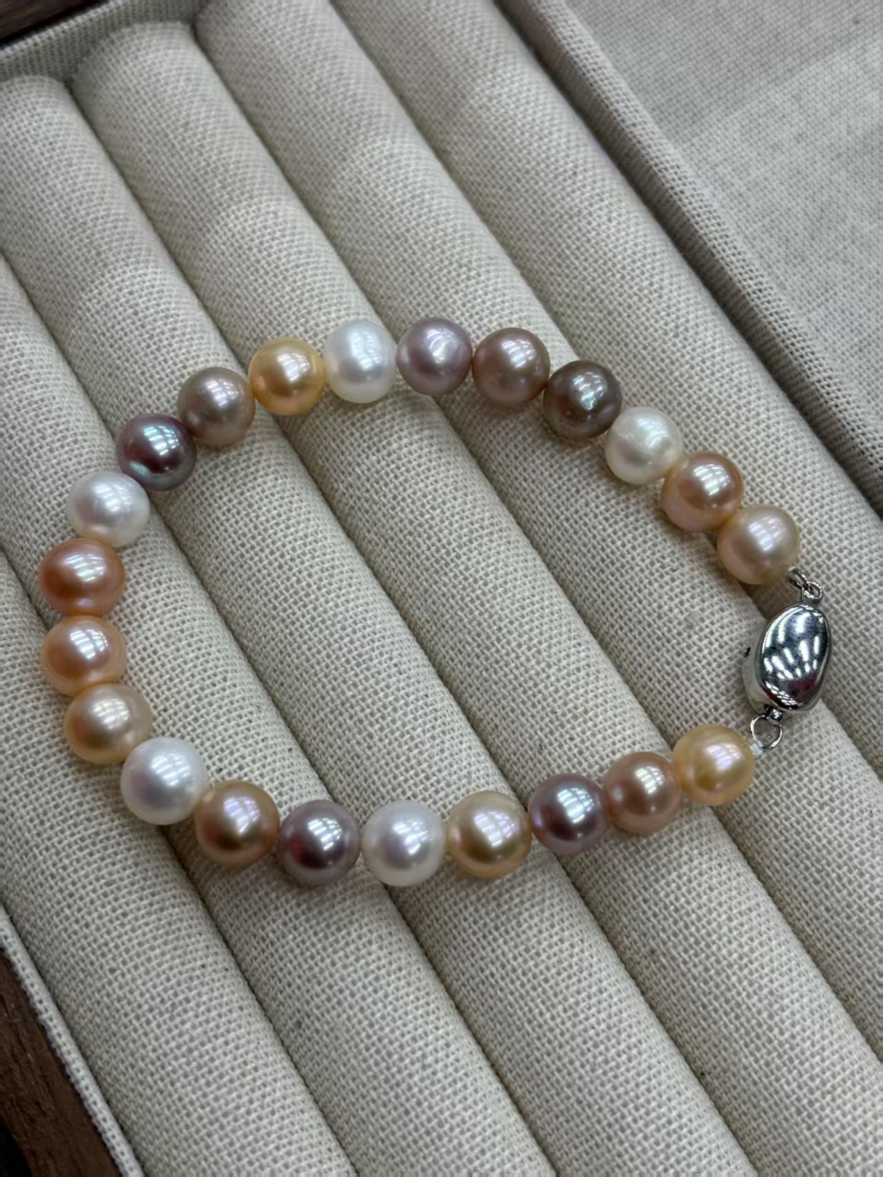 1059天然珍珠糖果手链