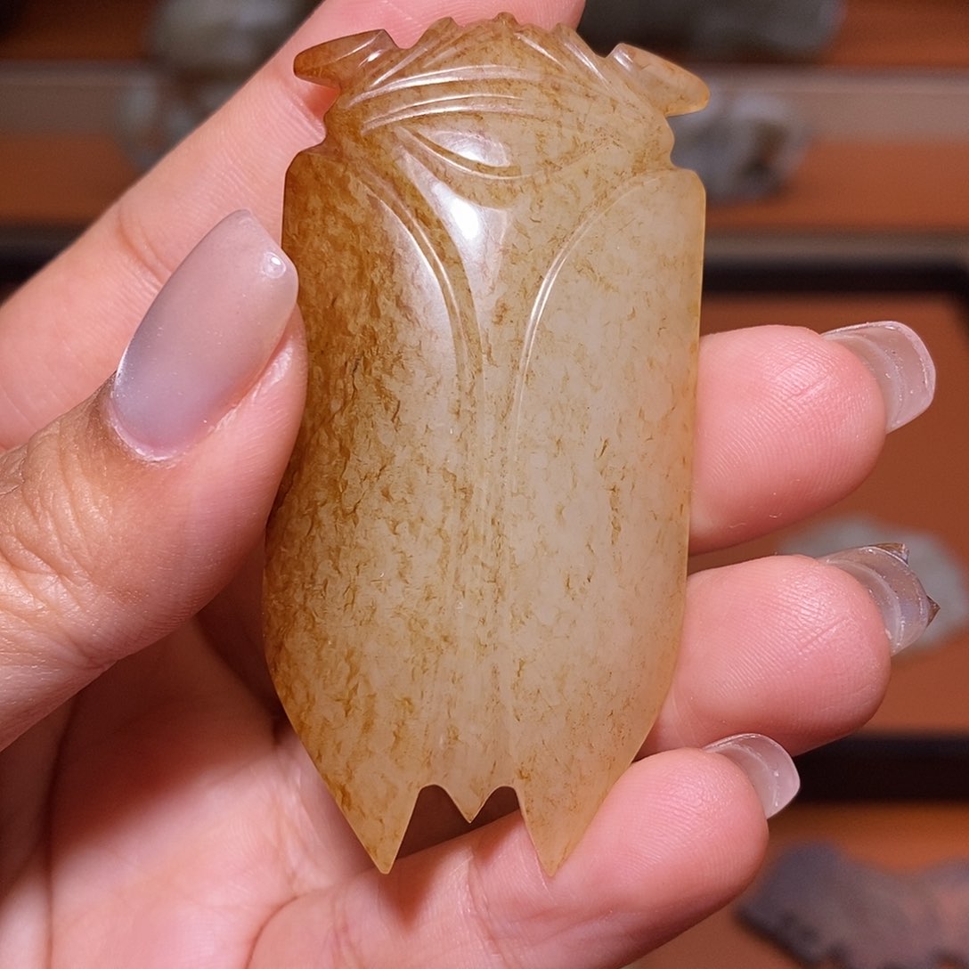 和田玉挂件未镶嵌d****9