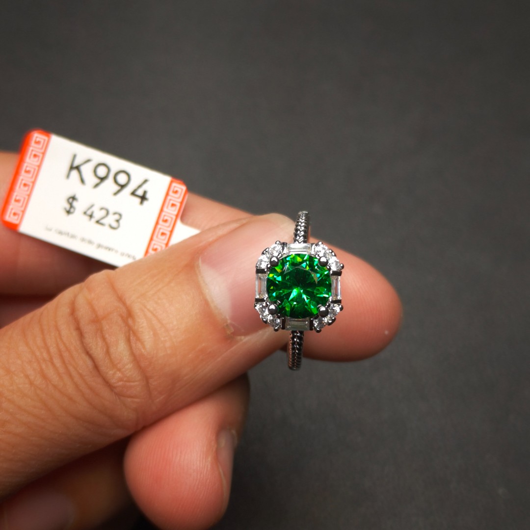 阿鲁沙-典藏轻奢培育-合金培育耳饰戒指吊坠腰佩K994