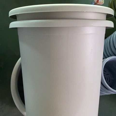 树脂四季8号微瑕的灰白无托5个