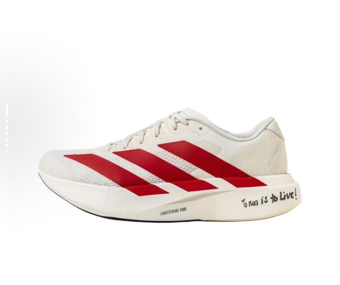 【奥莱专享】2025新透气跑步鞋运动鞋轻便红白底帮跑步鞋男休闲2