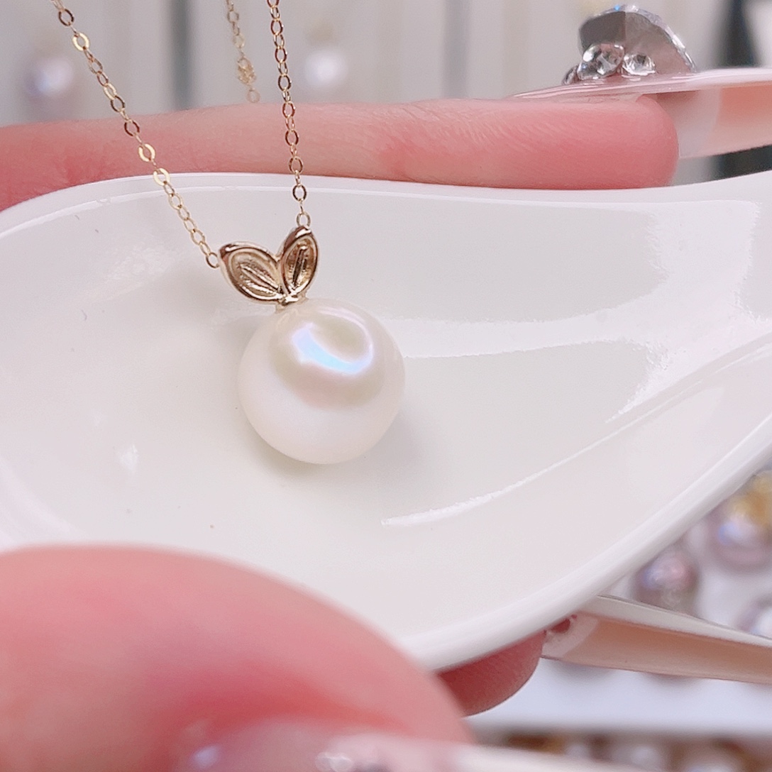 淡水珍珠未镶嵌吊坠(赠链)