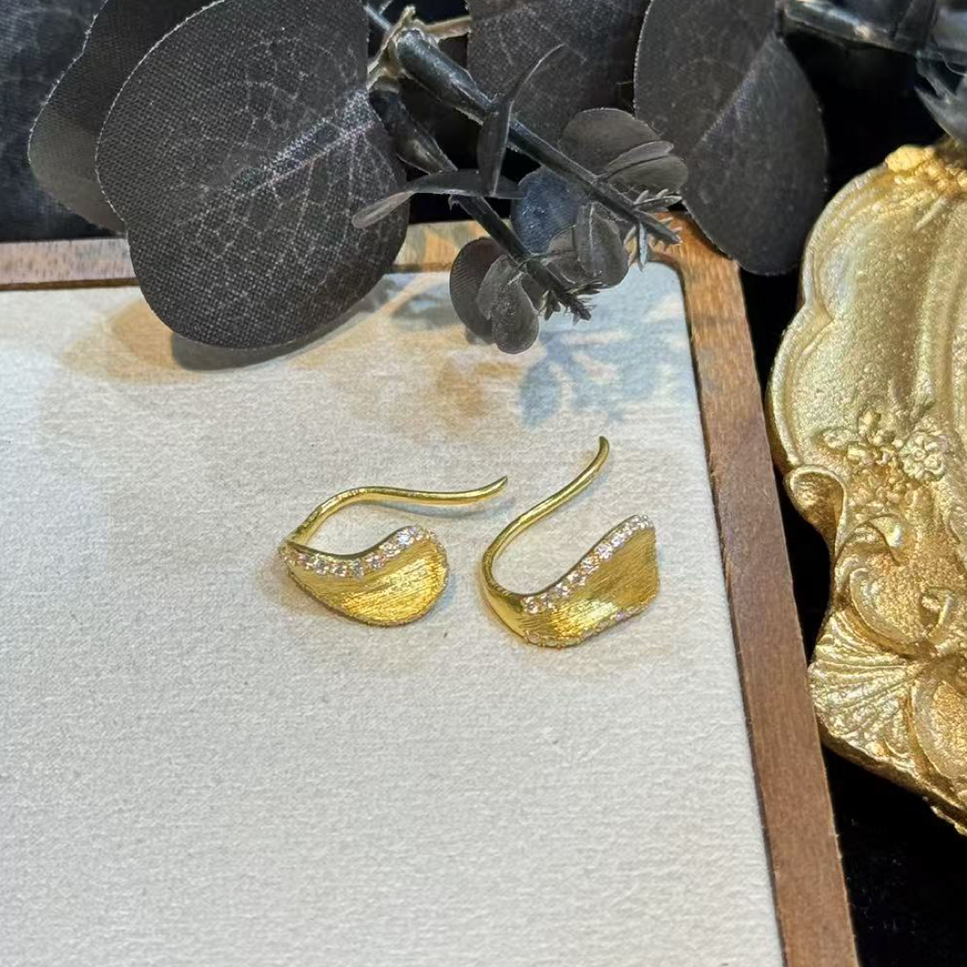 足金999 黄金5G工艺 耳饰