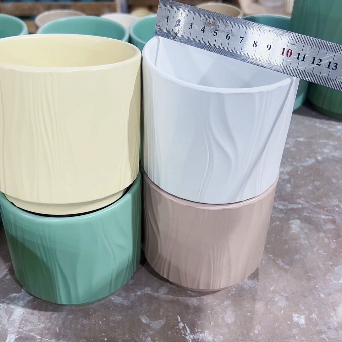 有孔，外贸尾单陶瓷花盆凑单10米包邮