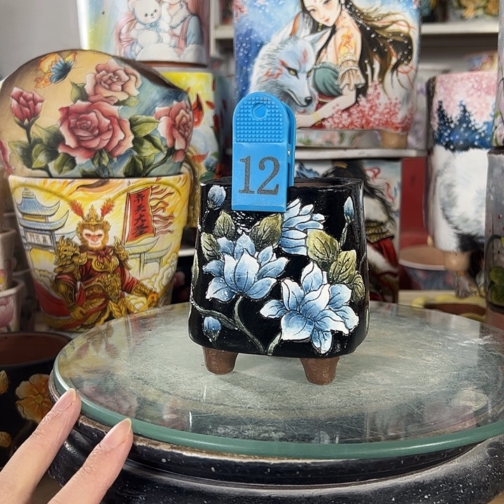 景德镇市手绘花盆性价比超级无敌高