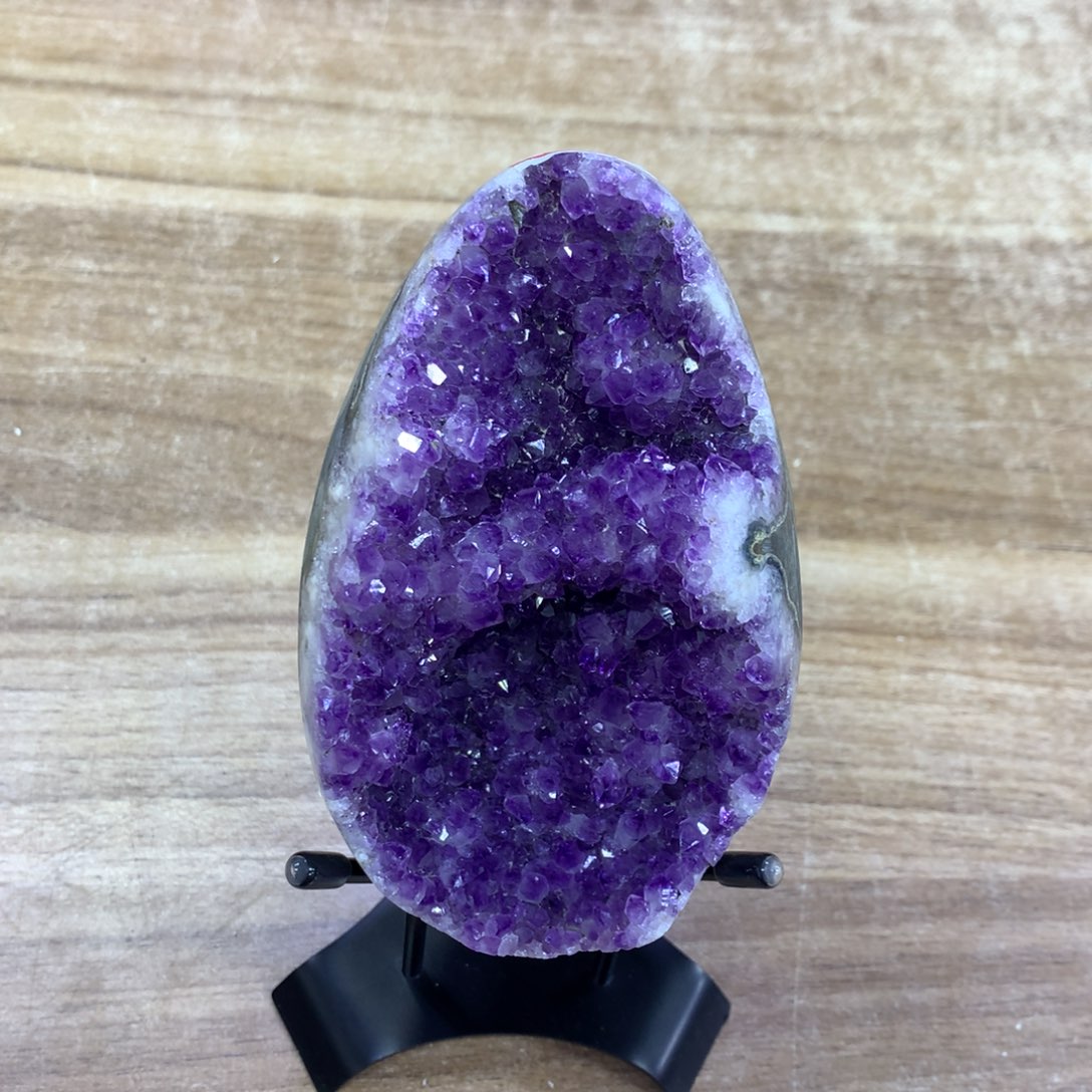 紫晶水晶摆件未镶嵌