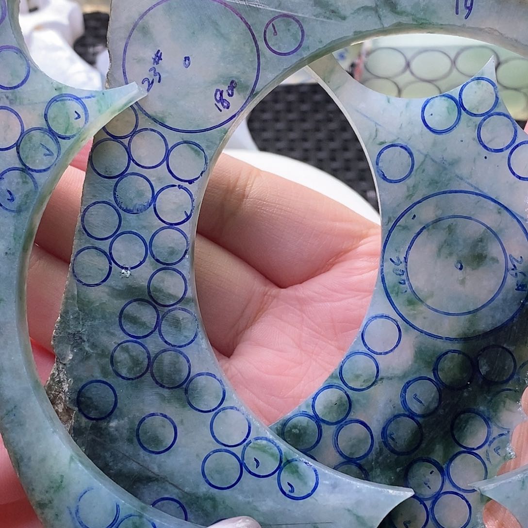 定制翡翠未镶嵌你****_珠子