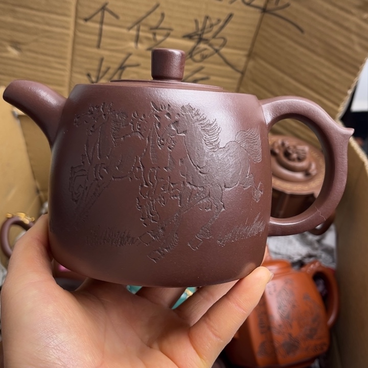 茶壶段泥紫砂壶等