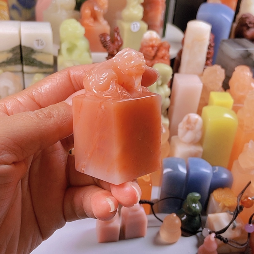 【闪购商品】老挝石青田石雕艺术品