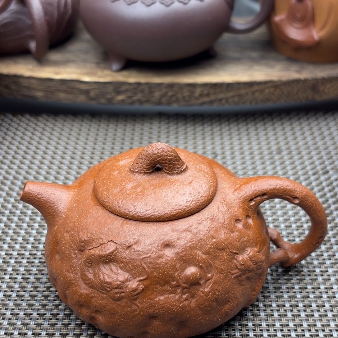 茶壶紫砂无*人红降坡160cv