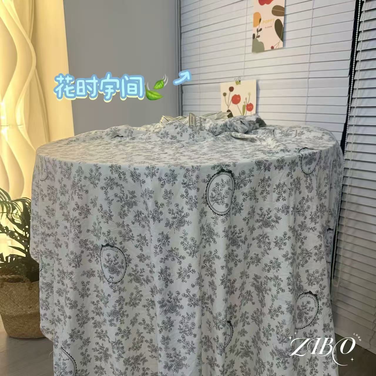 精梳棉四季大床盖直边款