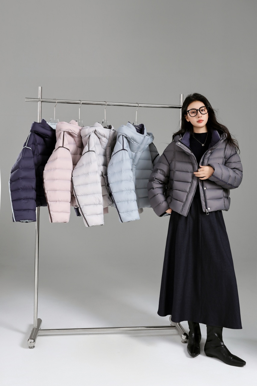 女连帽保暖翻领优等品包袖短款冬装中长款休闲