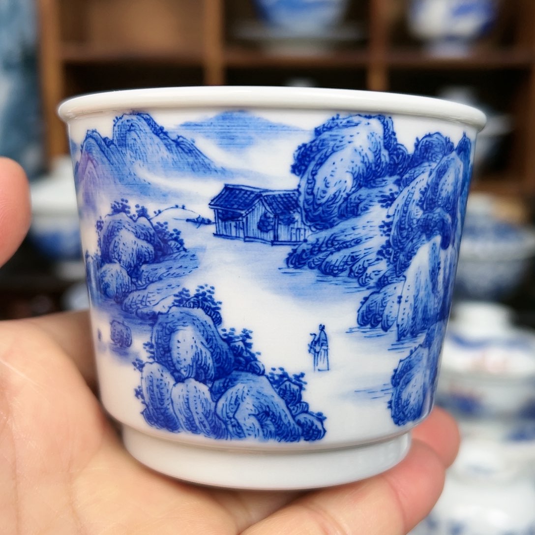 杯子瓷景德镇陶瓷茶器