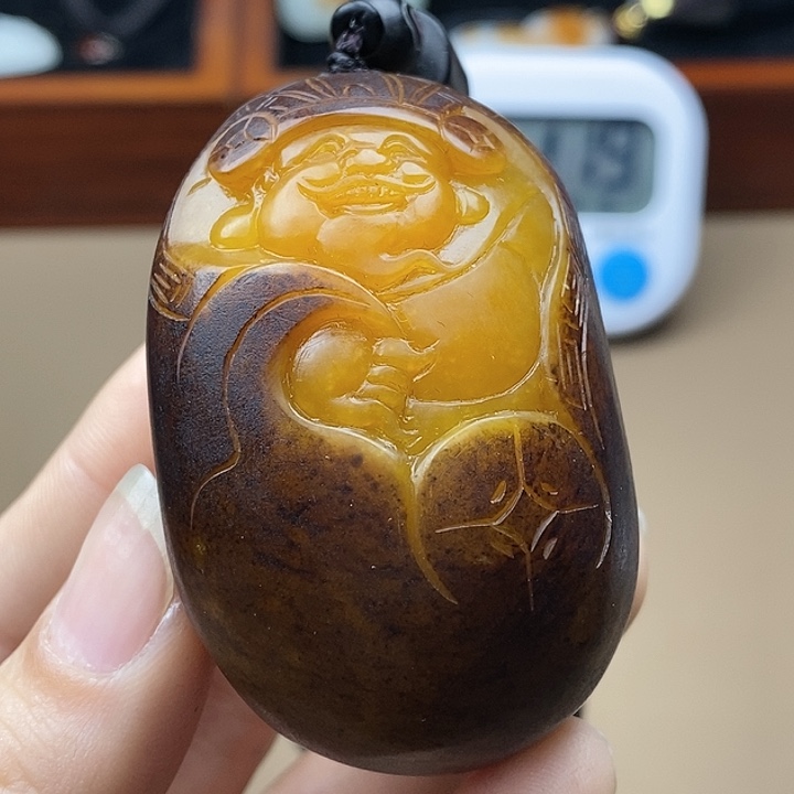 和田玉挂件未镶嵌苏*生F