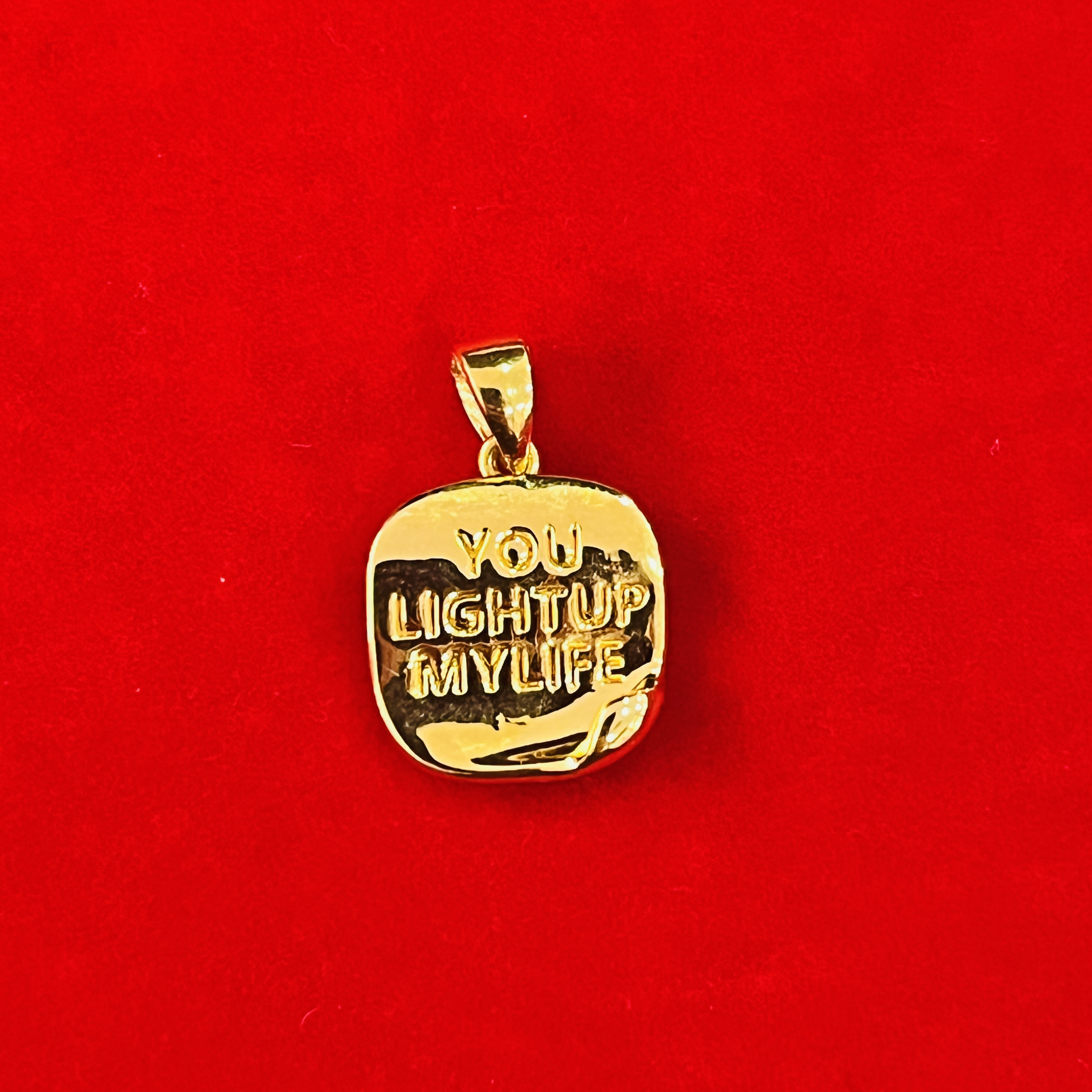 【思思专享】 足金999饰品 方片吊坠 1.35 ZP