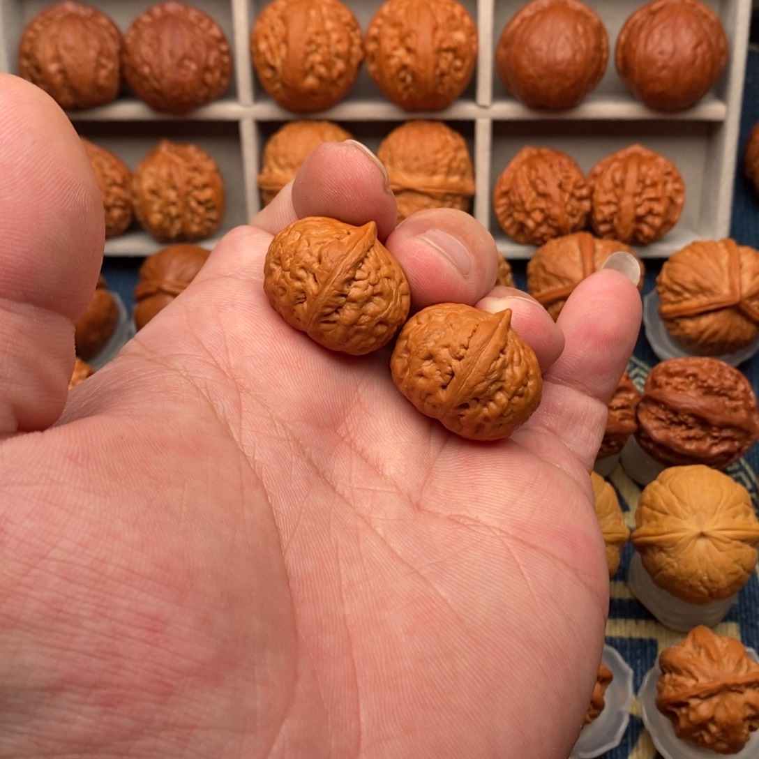 文***r文玩核桃把件麒麟磨