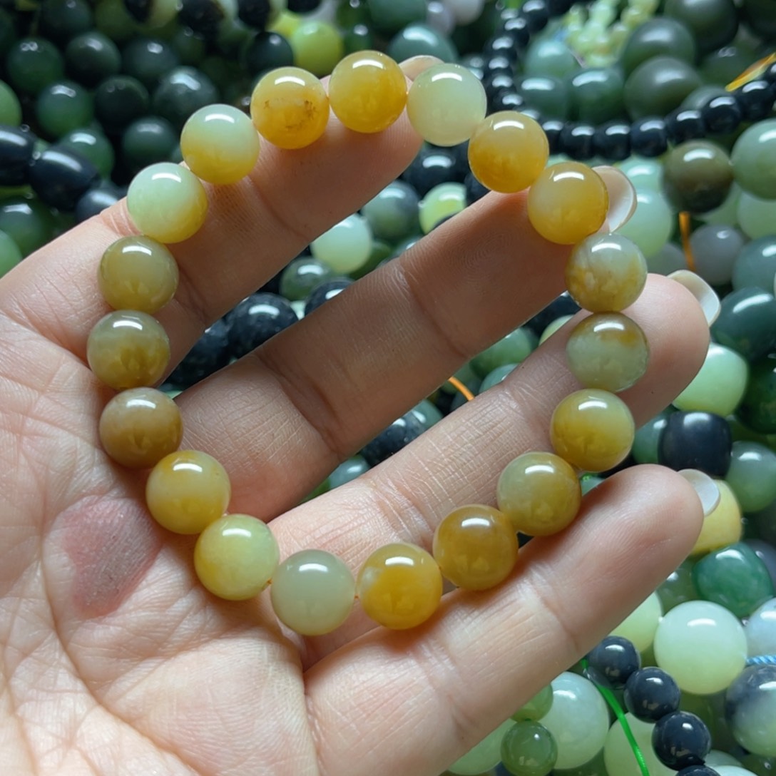 和田玉手链未镶嵌