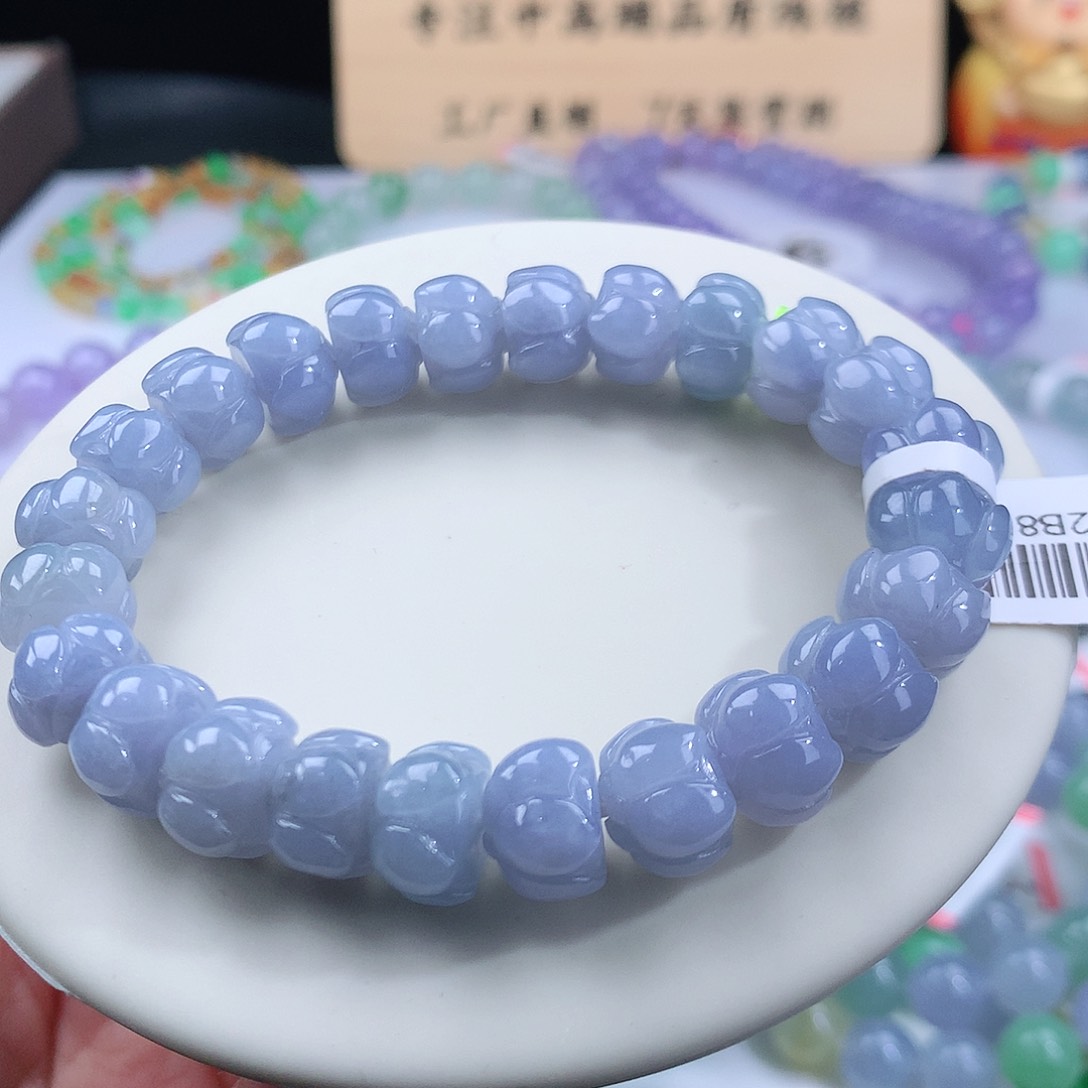 翡翠手链未镶嵌卡10