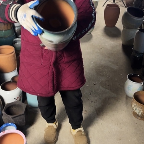 口20高31瑕疵盆子 