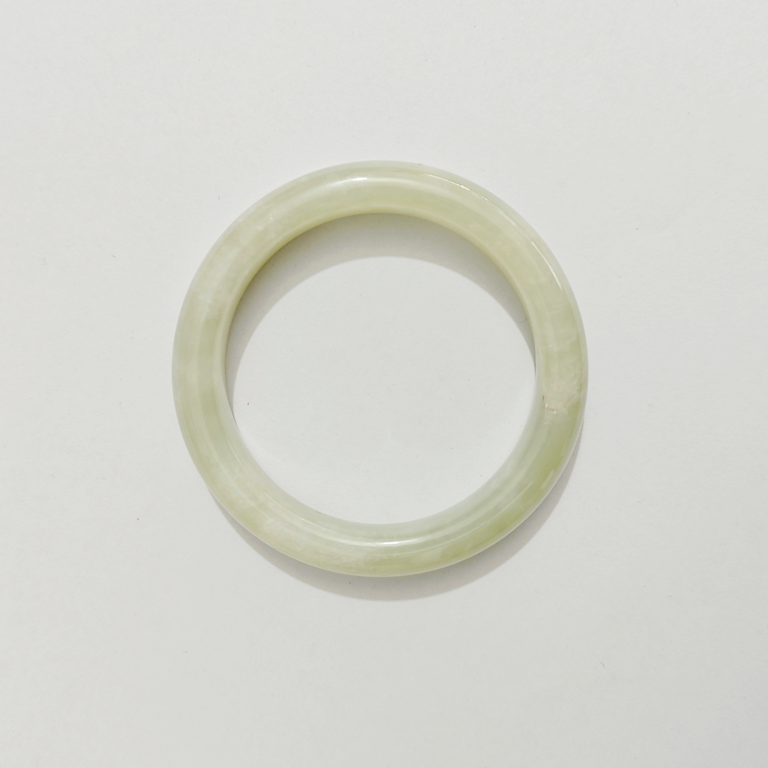 【小盛】和田玉 雪花手镯 粉丝福利