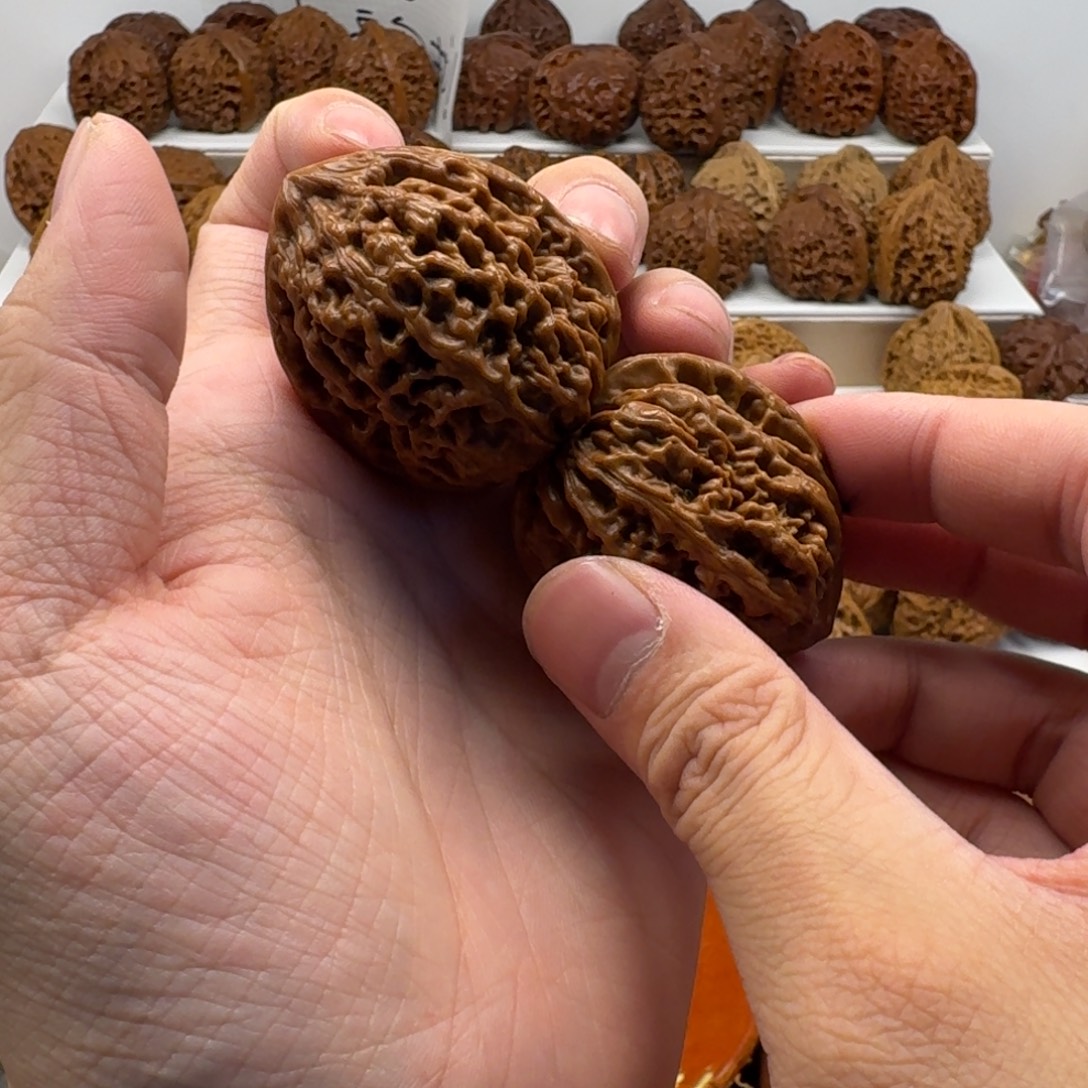 要***光文玩核桃吊坠凤凰台