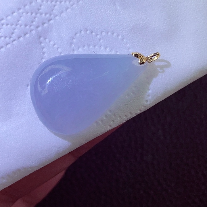 翡翠18K金镶嵌颈饰翡翠