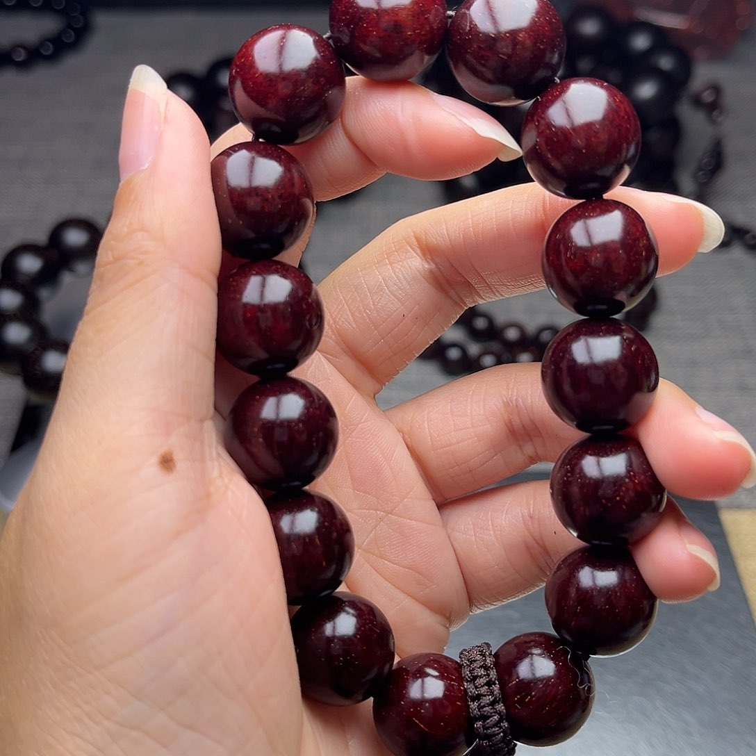 檀香紫檀（小叶紫檀）1.5x15多星