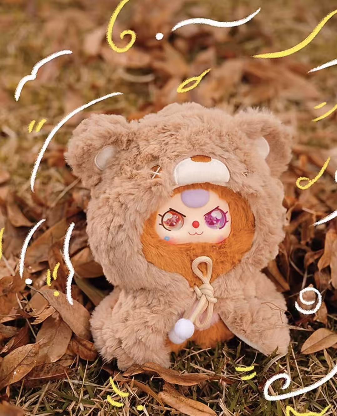 【大大拆盒】娃三岁我不是大侠毛绒公仔手办盲盒潮玩娃娃礼物