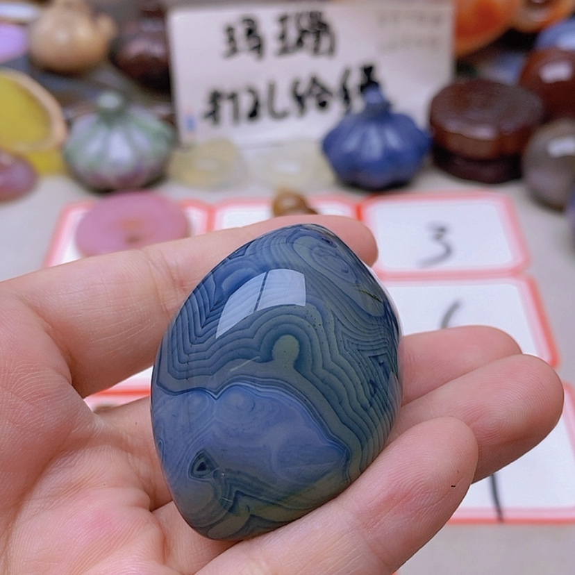 【闪购商品】未镶嵌玛瑙/玉髓珠宝半成品碧**?