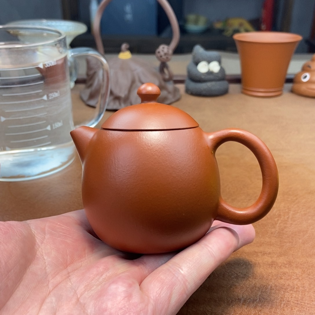 紫砂茶壶龙蛋紫砂壶