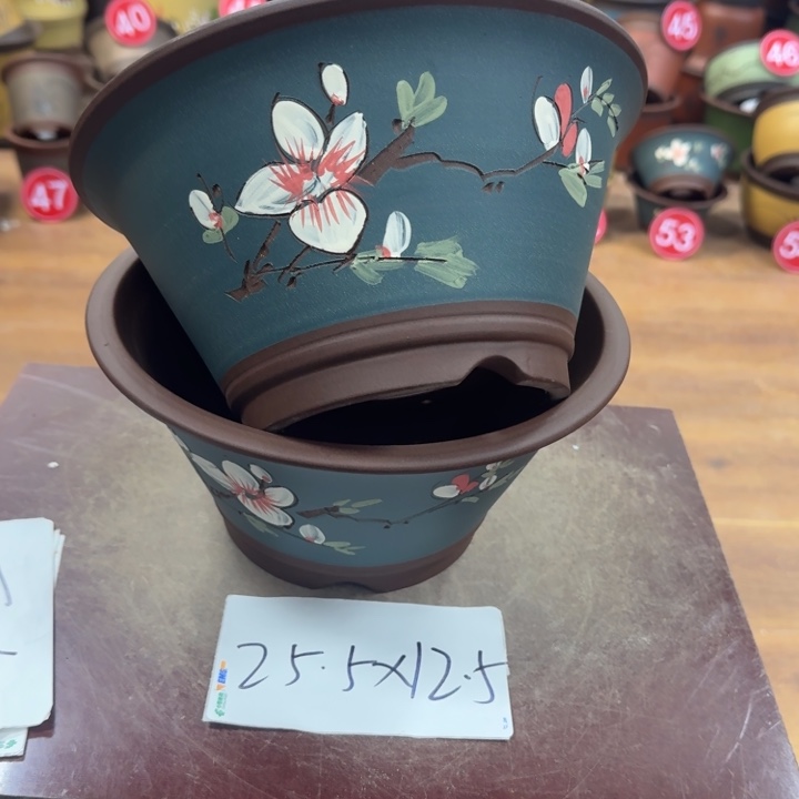 紫砂花盆破损包赔