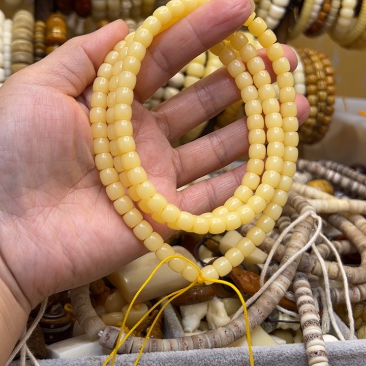 驼骨手串/手链直径7直切微倒角