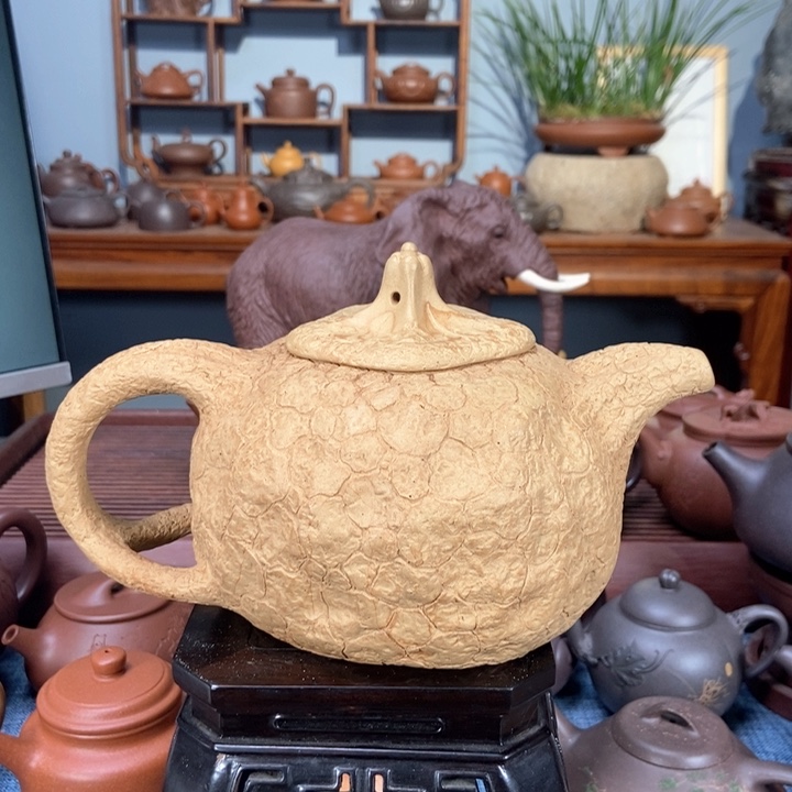 紫砂茶壶黄段供春